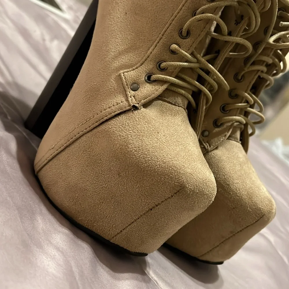 Nude Booties - Picture 6 of 7